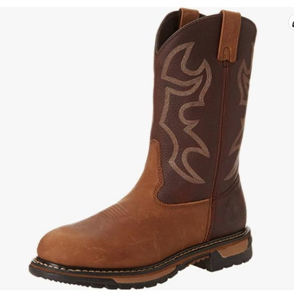 Rocky Men\'s Original Ride Bridal/Round Toe Boots